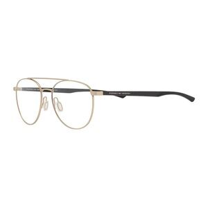 New Porsche Design eyeglasses P8754 B Gold/Black 52mm